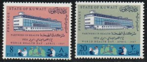 Kuwait Sc #360-361 Mint Hinged