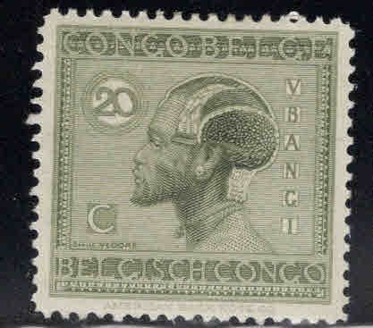 Belgian Congo Scott 91 MH* stamp