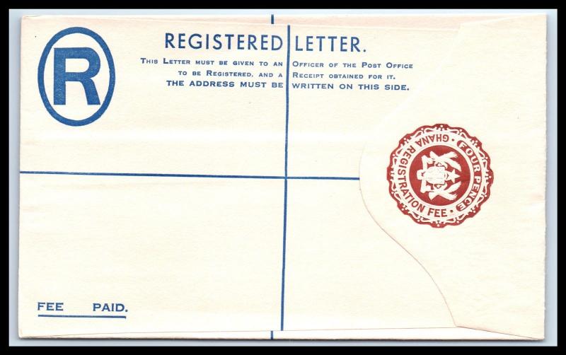 GOLDPATH: GHANA REGISTERED COVER, MINT _CV34_P10