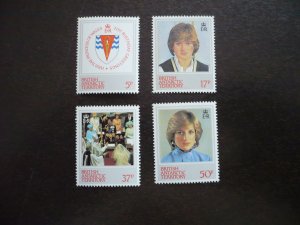 Stamps - British Antarctic Terr. - Scott# 92-95 - Mint Hinged Set of 4 Stamps