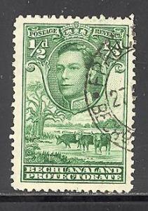 Bechuanaland Protectorate 124 used SCV $ 3.50 (DT)