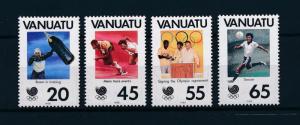 [56365] Vanuatu 1988 Olympic games Boxing Football Athletics MNH