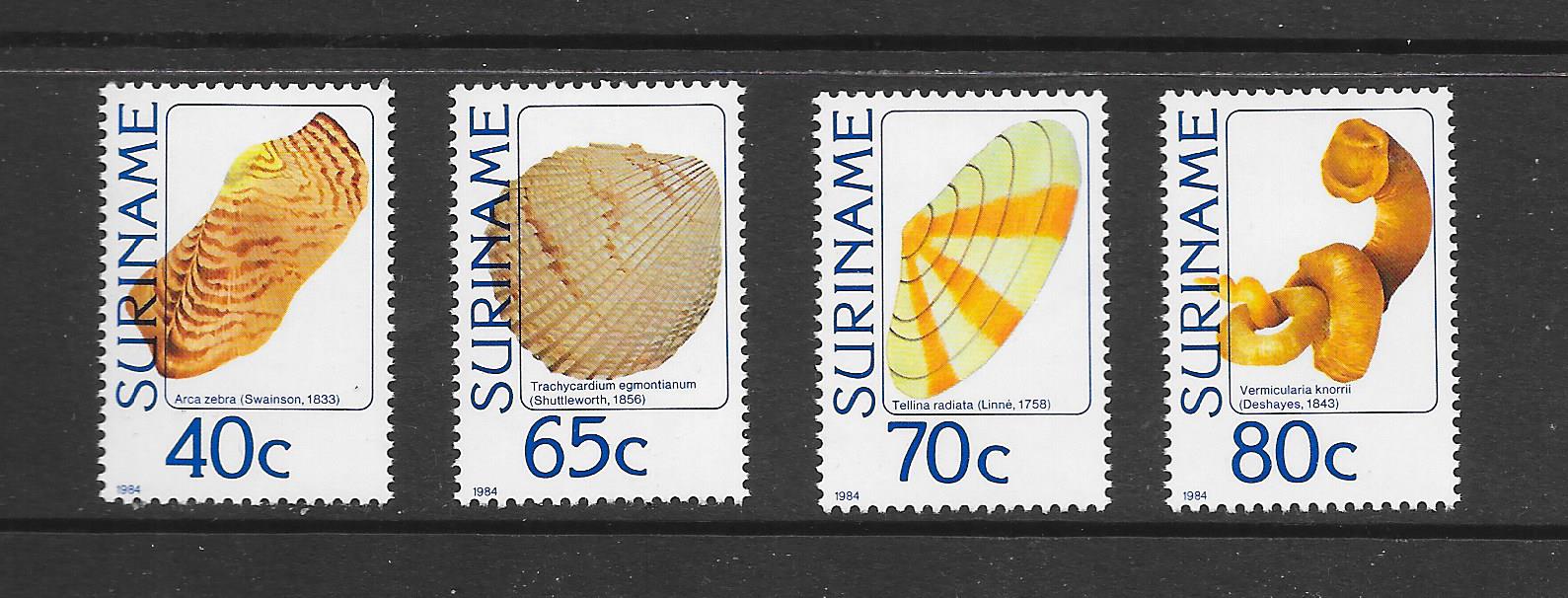 SHELLS SURINAME 66972 MNH / HipStamp