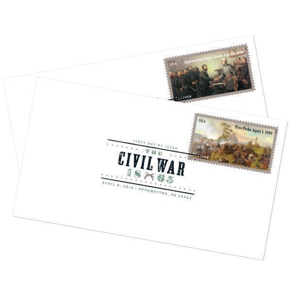 US 4980-4981 Civil War 1865 (set of 2) DCP FDC 2015