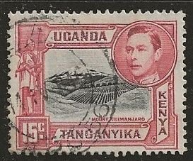 Kenya Uganda  & Tanganyika | Scott # 72 - Used