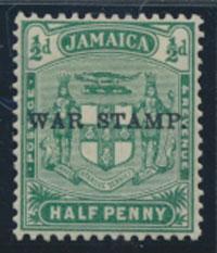 Jamaica SG 68e Mint Hinged    Blue Green see details 