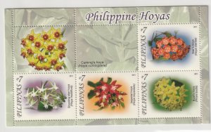 Philippines 2011 Hoyas Flowers Plants S/S MNH C26