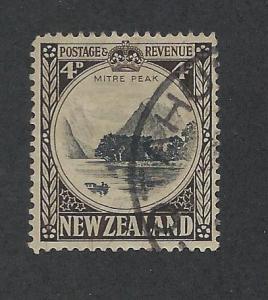 NEW ZEALAND SC# 191 F-VF U 1935