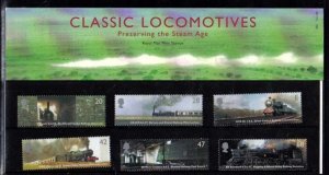 GB 2004 QE2 Classic Locomotives Presentation Pack NO.355.