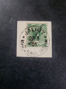 Stamps Marshall Islands 2 used