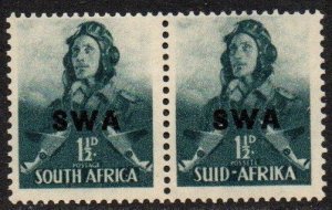 South West Africa Sc #137 Mint Hinged pair