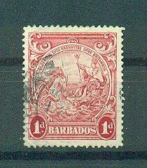 Barbados sc# 194 used cat value $.25