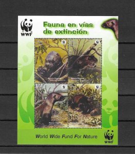 PERU 2004 WWF SG MS 2260 MNH