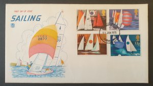 Great Britain First Day Cover Sailing 1975