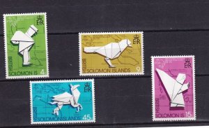 SA27a Solomon Islands 1974 100th Anniv of Universal Postal Union, stamps