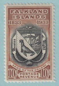 FALKLAND ISLANDS 75 SG 137 MINT HINGED OG* NO FAULTS EXTRA FINE! 1935 SEAL  V990