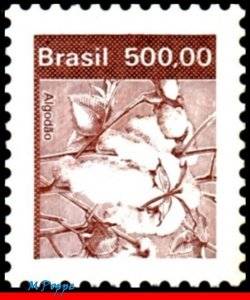 1679 BRAZIL 1982 - ECONOMIC RESOURCES, COTTON, PLANTS, RHM 629, MNH