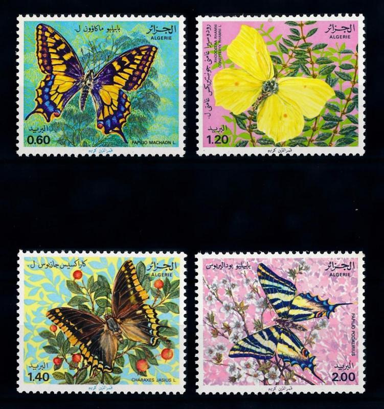 [70932] Algeria 1981 Insects Butterflies  MNH