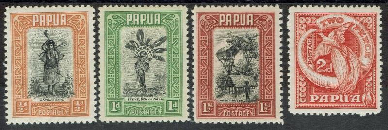 PAPUA 1932 PICTORIAL 1/2D - 2D