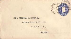 United States California San Francisco 1893 numeral duplex  5c Grant Second P...