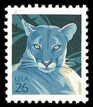 PCBstamps   US #4137 26c Wildlife-Florida Panther, MNH, (24)