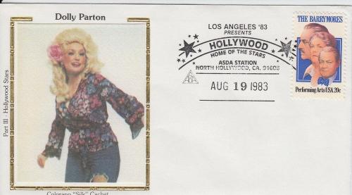 1983 Dolly Parton Colorano Hollywood Stars Part III