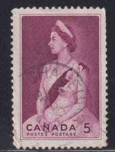 Canada 433 Queen Elizabeth II, Royal Visit 5¢ 1964