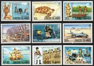 Turks & Caicos Islands - Caicos Sc #13-21 MNH
