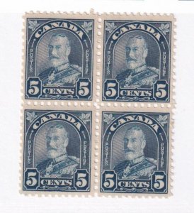 CANADA # 162-175 VF-MNH SUPERB BLOCKS OF 4 KGV ISSUES A FEW MVVLH CAT VAL $1360+