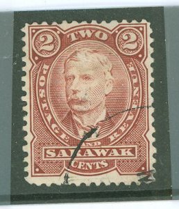 Sarawak #28A Unused Single