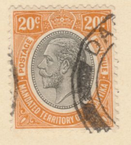 British Colonies TANGANYIKA 1927-31 20c Used A6P36F10