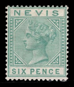 MOMEN: NEVIS SG #32 1883 MINT OG H £425 LOT #69012*