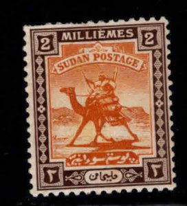 SUDAN Scott 30 MH*, Camel Post wmk 179