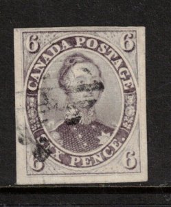 Canada #10 Extra fine Used Large Margins & Fresh **With Certificate**