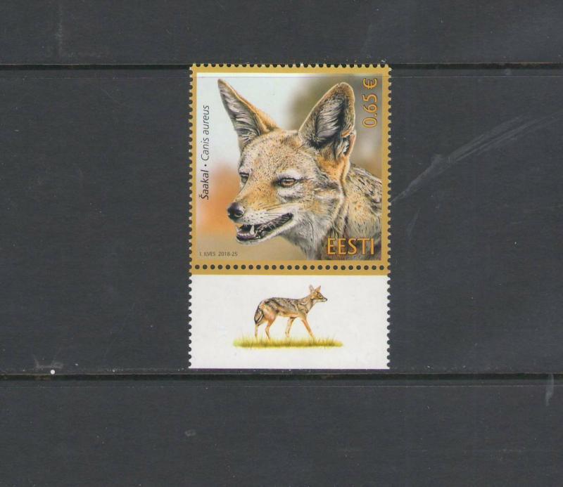 ESTONIA: +BUY IT NOW+ 2018 NI /**Beautiful WILDLIFE ***/ Single / MNH.