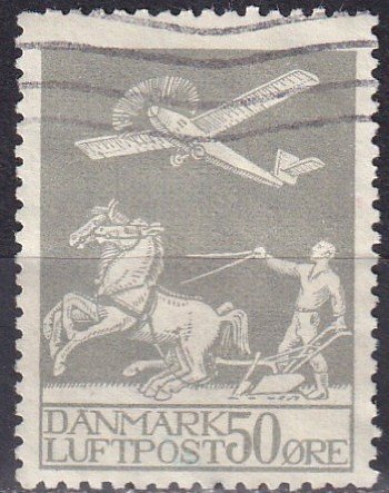 Denmark #C4 F-VF Used CV $315.00 Z985