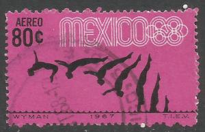 MEXICO C328 VFU OLYMPICS Z3976-5