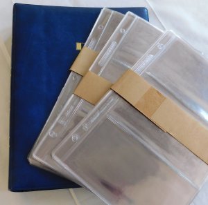 Supplies - Fleetwood Cover Album with 25 Lucidview Sleeves + 36 Refill Sleeves