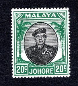 Johore SC #141  VF, Unused, OG, LH, CV $3.75 ...... 3180151