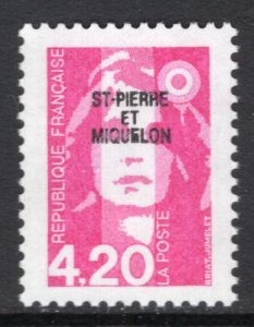 St Pierre and Miquelon 540 MNH VF