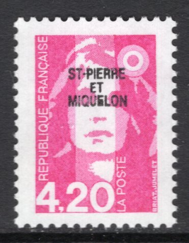 St Pierre and Miquelon 540 MNH VF