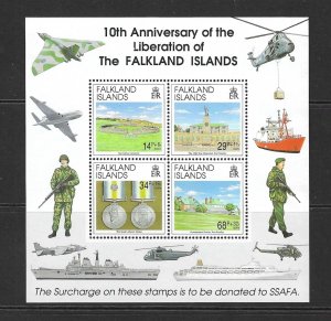 FALKLAND ISLANDS SGMS660 1995 LIBERATION MNH