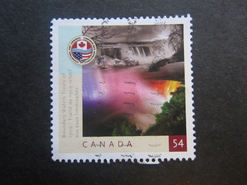 Canada #2332 Boundary Waters Treaty Nice stamps  {ca1503}