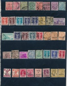 D389892 India Nice selection of VFU Used stamps