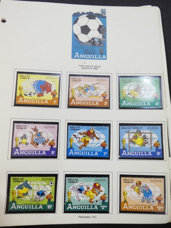 EDW1949SELL : ANGUILLA Beautiful collection of VF MNH Disney sets, S/s & Shtlts