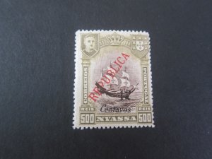 Nyasaland 1921 Sc 104 MH
