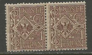 ITALY 76 MNH PAIR E940-1