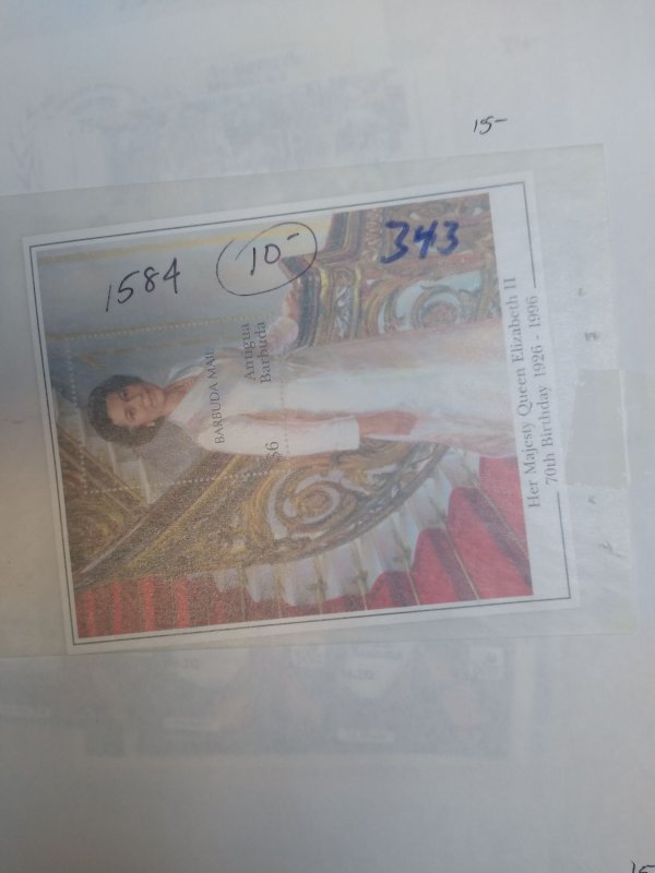 collection on pages Barbuda 929//1689 NH sets PS: CV $1878