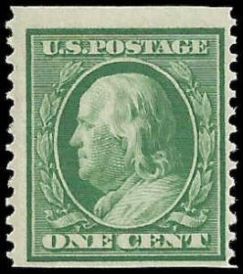 # 387 Mint Never Hinged Green Ben Franklin