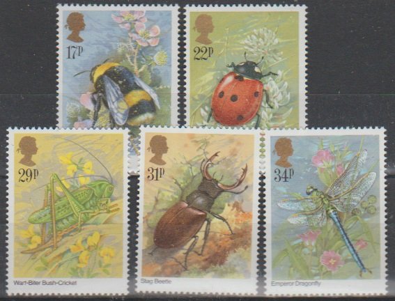 SG: 1277/81   mnh  1985  Cat  £   1.75